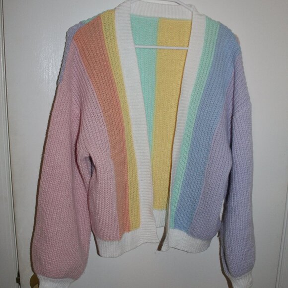 Pastel Colored Cardigan - Picture 1 of 2